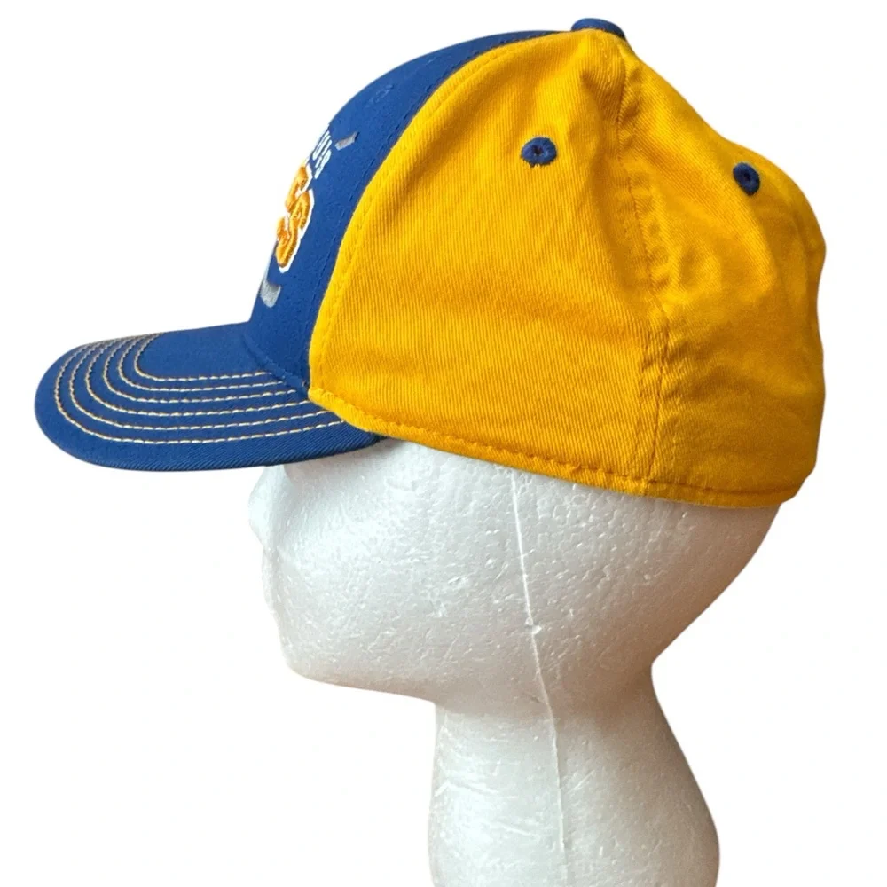St Louis Blues Hockey Boys/Girls Youth Fitted Cap/Hat One Size Blue & Yellow NHL